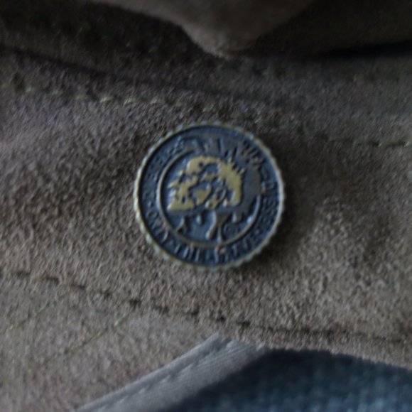 Diesel Real Leather Only the Brave 100% Cow Leather Adjustable Hat - Picture 7 of 16